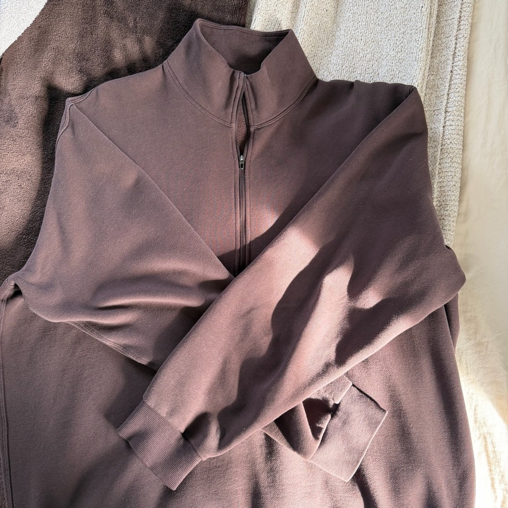 Lululemon Steady State Half Zip - Espresso